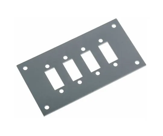 63-7634-53 RS PRO 4 Way Thermocouple Faceplate for *** with Miniature Socket, Miniature 611-8214