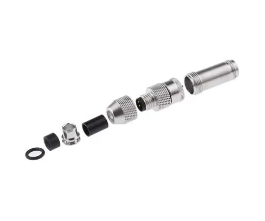 63-7722-28 Binder 768 Series M8 Cable Mount Connector, 4 contacts Socket 99-3363-00-04