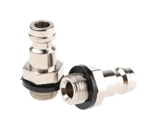 63-7662-48 RS PRO Pneumatic Quick Connect Coupling Brass 1/8 in Threaded 667-1807