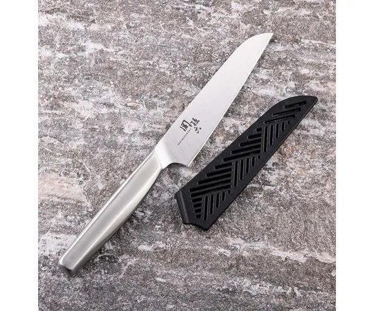 69-6300-66　Seki Magoroku All Stainless Steel Compact Knife with Pad　DH3355