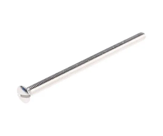 63-7574-90 RS Pro, M3.5 Raised (Countersunk) Head, 60mm Brass Slot Nickel Plated0.6 482-9625