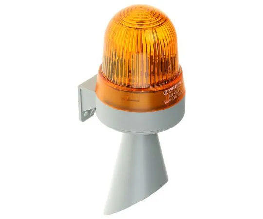 63-7652-76 424 Horn Beacon, 98dB, Yellow LED, 24 V ac/dc 42432075
