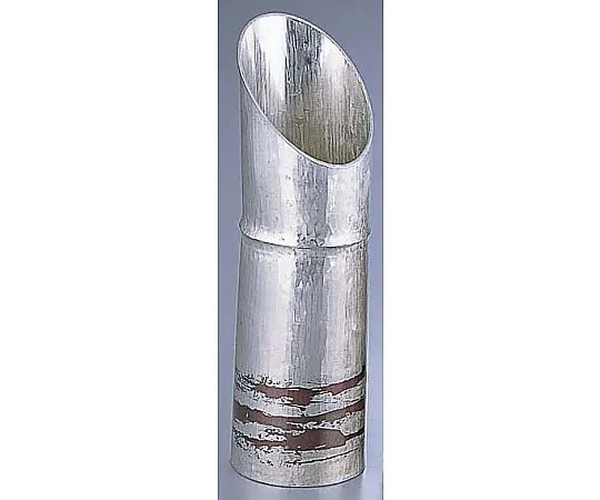 62-6818-17 Copper-Tin-Coated Bamboo Shape 1 Piece Sake Settler 400cc SG003