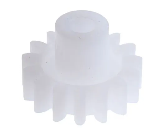 63-7607-53 RS PRO POM 15 Teeth Spur Gear, 12mm Pitch Diam. , 6mm Hub Diam. , 3mm Bore Diam. 521-7247