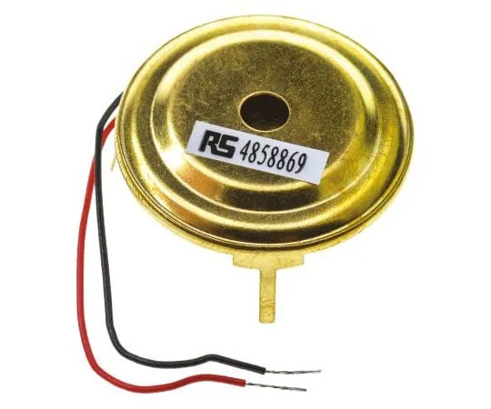 63-7579-67 RS PRO 85dB Panel Mount Continuous External Piezo Buzzer 485-8869