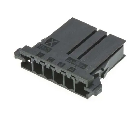 63-7723-90 TE Connectivity Dynamic 3000 Female Connector Housing, 3.81mm Pitch, 4 Way, 1 Row 1-178288-4