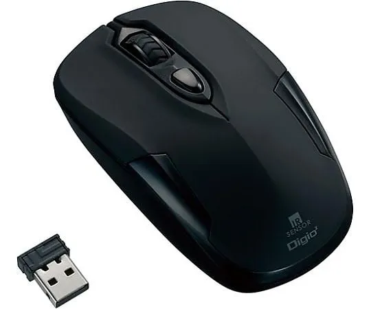 65-0428-99 Wireless IRLED Mo*** Silent Black MUS-RIT126BK