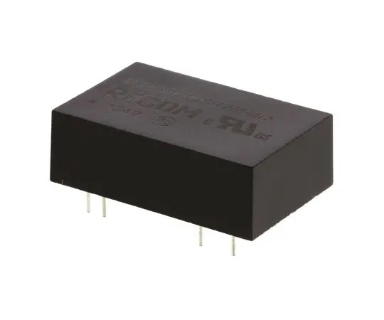 63-7568-54 Recom REC5 5W Isolated DC-DC Converter Through Hole, Voltage in 9 → 18 V dc, Voltage out 12V dc Medical Approved REC5-1212SRW/H4/A