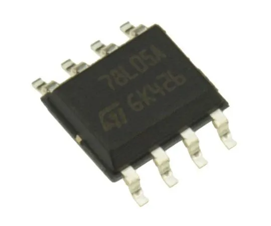 63-7693-18 STMicroelectronics, 5 V Linear Voltage Regulator, 100mA, 1-Channel, ±5% 8-Pin, SOIC L78L05ACD13TR L78L05ACD13TR