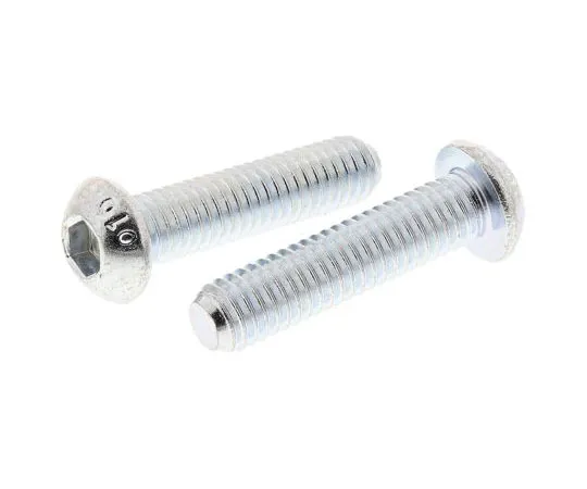 63-7577-18 RS PRO M6 x 25mm Hex Socket Button Screw Bright Zinc Plated Steel 483-9694