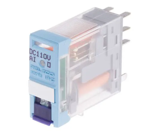 63-7636-36 RelecoC12 DPDT Non-Latching Relay PCB Mount, 110V dc Coil, 15A C12A21X110D