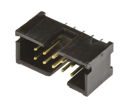 63-7553-89 TE Connectivity AMP-LATCH, 10 Way, 2 Row, Straight PCB Header 5103308-1