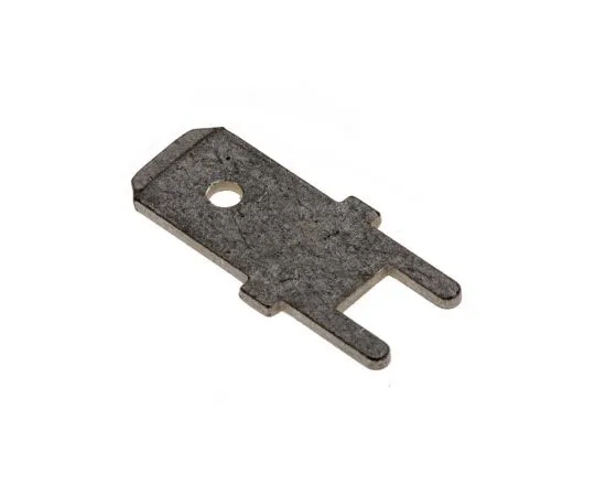 63-7678-48 TE Connectivity Solder Tab Terminal, Uninsulated, Tin Plated, Straight, 6.3 x 0.8mm 725964-2