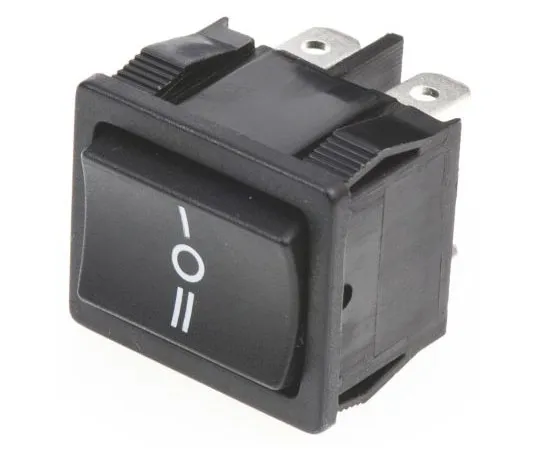 63-7588-19 TE Connectivity Double Pole Double Throw (DPDT), (On)-Off-(On) Rocker Switch Panel Mount 2-1634200-6