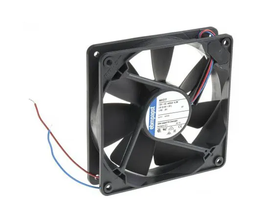 63-7557-82 ebm-papst 4400F Series Axial Fan, 119 x 119 x 25mm, 170m³/h, 5.3W, 12 V dc 4412F