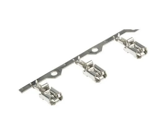 63-7667-16 TE Connectivity Positive Lock .250 Mk I Series Crimp Receptacle, 6.35 x 0.81mm, 0.5mm² to 1mm², 20AWG to 17AWG, Tin 927852-7