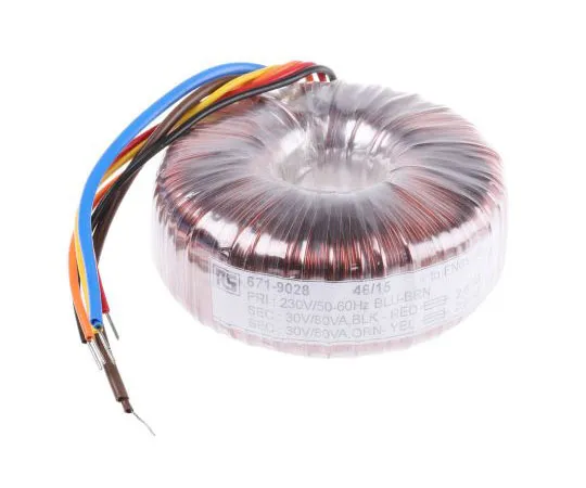 63-7670-86 2 Output Toroidal Transformer, 160VA, 2 x 30V ac 173-0233