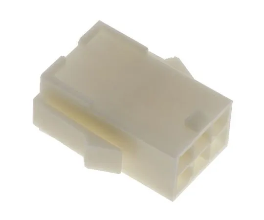 63-7576-83 TE Connectivity Mini-Universal MATE-N-LOK Female Connector Housing, 4.2mm Pitch, 6 Way, 2 Row 172160-1