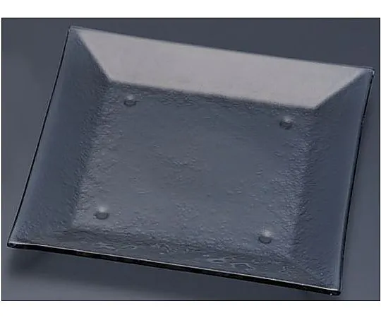 62-6835-64 Tiger Glass Square Plate 265 Gray 162-194-01