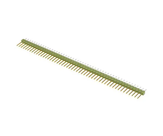 63-7576-89 TE Connectivity AMPMODU MOD II, 50 Way, 1 Row, Straight Pin Header 5-826629-0