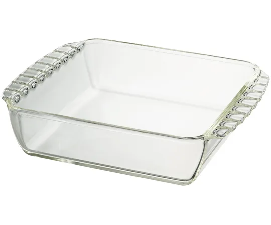 67-3056-77 Heat Resistant Glass Square Dish 1300 12 pcs HKOZ-130-BK