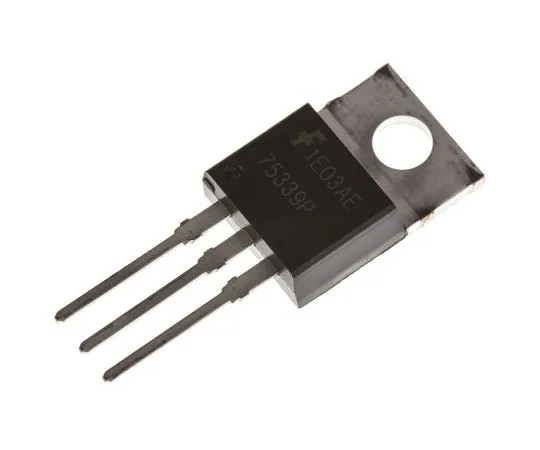 63-7670-43 HUF75339P3 N-Channel MOSFET, 75 A, 55 V UltraFET, 3-Pin TO-220AB ON Semiconductor HUF75339P3