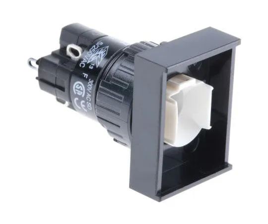 63-7697-92 Illuminated Push Button Switch, IP40, Panel Mount, Latching for *** with Series 31 -25°C +55°C 31-261.0252