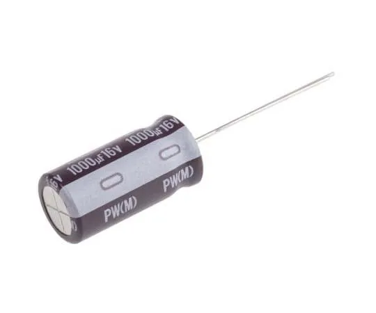 63-7746-88 Nichicon 1000μF 16V dc Aluminium Electrolytic Capacitor, Through Hole 10 (Dia.) x 20mm +105°C 10mm 5mm UPW1C102MPD