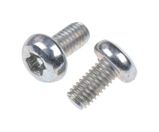 63-7573-96 Bright Zinc Plated Pan Steel Tamper Proof Security Screw, M3 x 6mm 482-8256