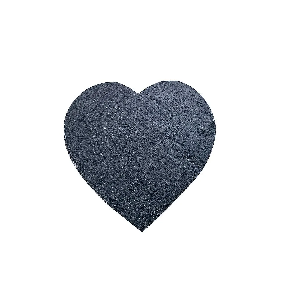 62-6836-13 Just Slate Slate Cheese Board Heart