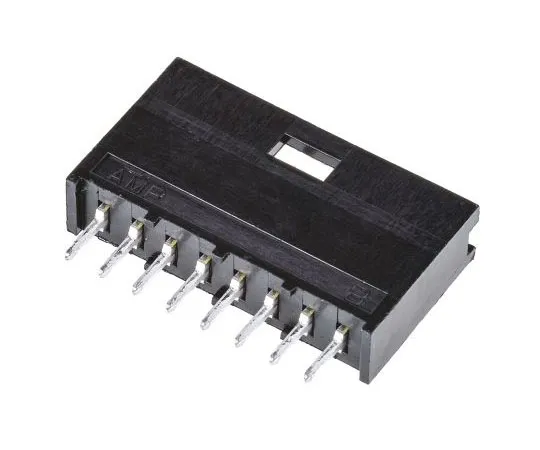 63-7598-23 TE Connectivity AMPMODU MOD II, 8 Way, 1 Row, Straight PCB Header 280373-1