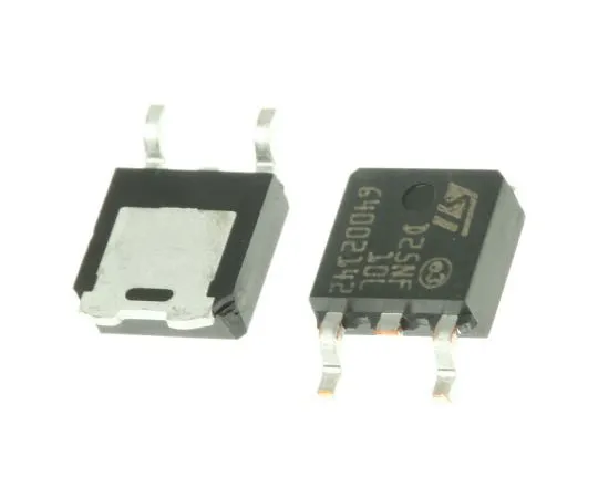 63-7694-16　STD25NF10LT4 N-Channel MOSFET, 25 A, 100 V STripFET II, 3-Pin DPAK STMicroelectronics　STD25NF10LT4