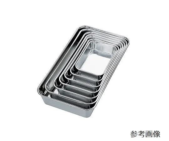 67-2404-36 18-8 Shallow Long Tray H49mm 0