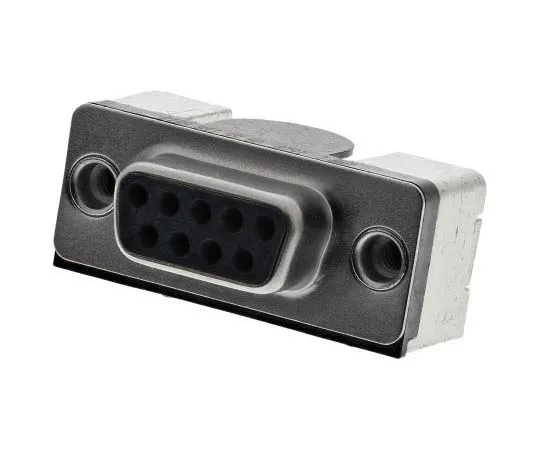 63-7700-54　Harting D-Sub Standard Series, 9 Way Right Angle SMT PCB D-sub Connector Socket, 2.76mm Pitch, with 4-40 UNC Threaded　09551566612741