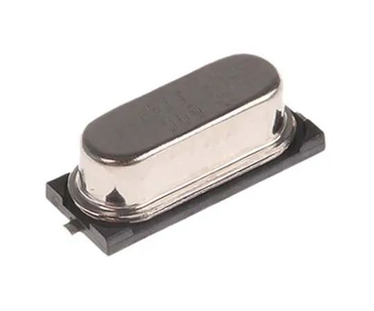 63-7704-05 Euroquartz 25MHz Crystal ±30ppm SMD 2-Pin 12.4 x 4.5 x 4.2mm 25.000MHz 49USMX/30/50/-40+85/18pF/ATF