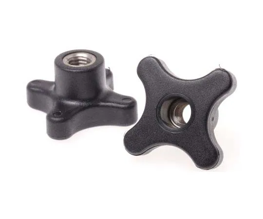 63-7715-44 RS PRO Black Thermoplastic Knob, M10 x 15 702-7765