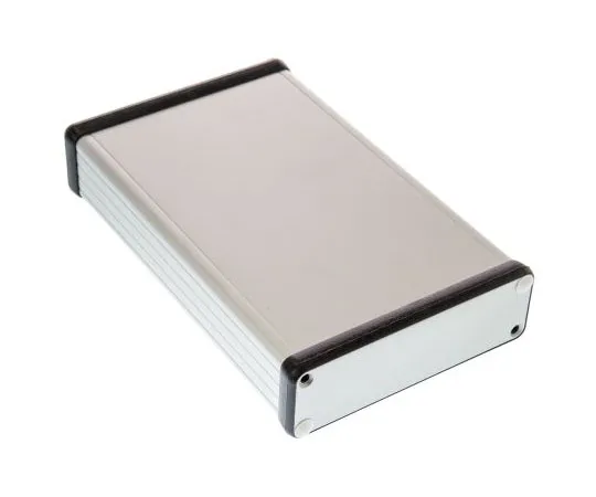 63-7636-46 Hammond, Extruded Aluminium, Handheld Enclosure, IP54 ,160 mm x 30.5 mm x 103 mm 1455L1601