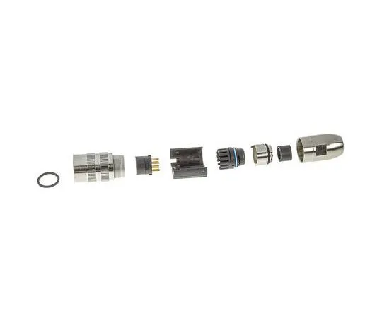 63-7615-22 Lumberg 12 Pole Din Socket Socket, DIN EN 60529, 3A, 60 V ac IP68, Screw On 0322 12