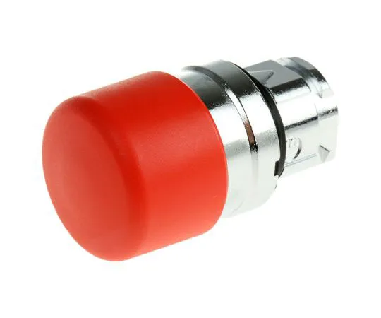 63-7631-70 Schneider Electric Harmony XB4 Series, Red Push Button Head, Spring Return, 22mm Cutout ZB4BC44