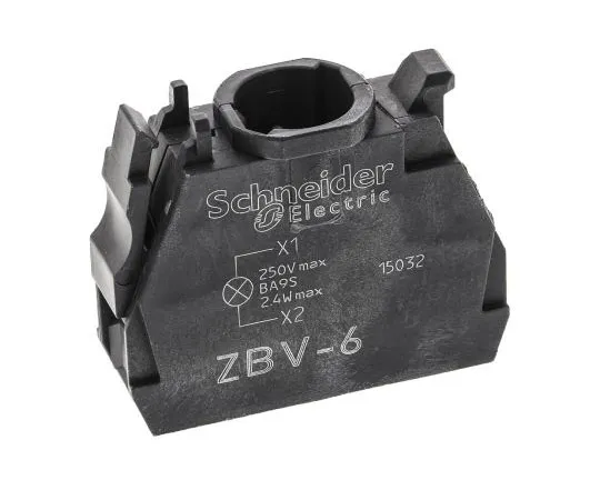 63-7633-99 Schneider Electric Harmony XB Light Block Incandescent Screw terminal ZBV6