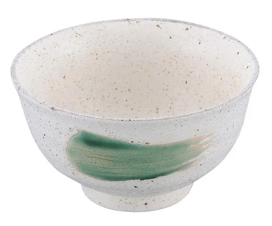 63-7196-81 Japanese tableware collection Fude Oribe rice bowl 8181710
