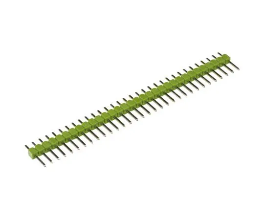 63-7685-06 TE Connectivity AMPMODU MOD II, 32 Way, 1 Row, Straight Pin Header 3-826936-2