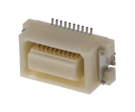 63-7644-65 Hirose DF17 Series 0.5mm Pitch 50 Way 2 Row Straight PCB Socket, Surface Mount, Solder Termination DF17(3.0)-50DS-0.5V(57)