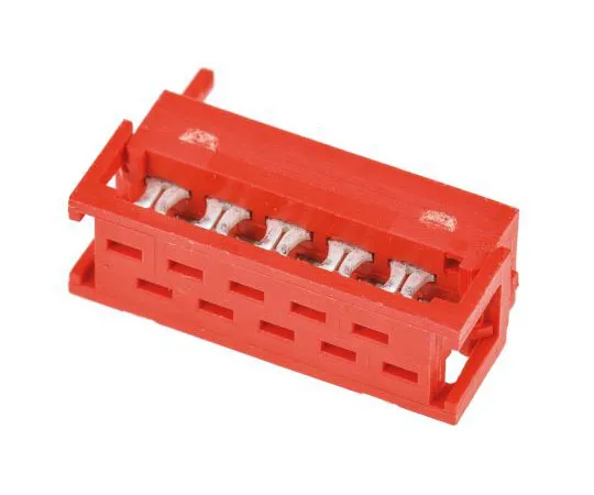 63-7680-65 TE Connectivity 10-Way IDC Connector Plug for Cable Mount, 2-Row 1-215083-0