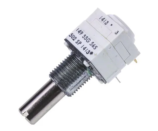 63-7578-54 Vishay 2 Gang Rotary Cermet Potentiometer with a 6.35 mm Dia. Shaft, 5kΩ, ±10%, 1W, Linear 14921F0GJSX13502KA 14921F0GJSX13502KA