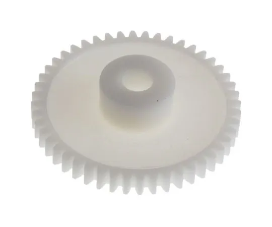 63-7607-61 RS PRO POM 48 Teeth Spur Gear, 38.4mm Pitch Diam. , 14.5mm Hub Diam. , 6mm Bore Diam. 521-7360