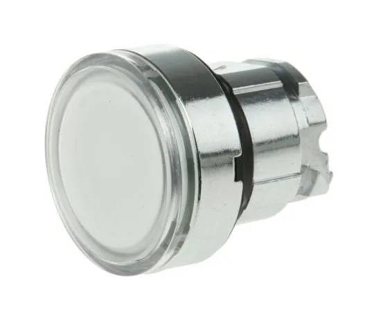 63-7631-79 Schneider Electric Harmony XB4 Series, White Push Button Head, Push Push, 22mm Cutout ZB4BH013
