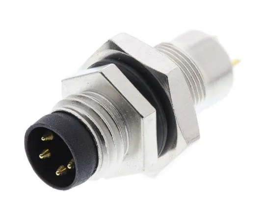63-7667-52 TE Connectivity M8 Series M8 Panel Mount Connector, 4 contacts Plug 1838838-2