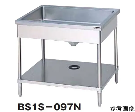 69-8477-86　Buckwheat Sink (SUS430) 600 x 750 x 800 mm　BS1S-067N