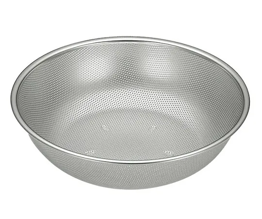 62-8180-04 KO 18-8 Shallow Punched Bowl 15 cm 391001
